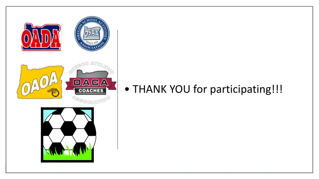 thank you for participating