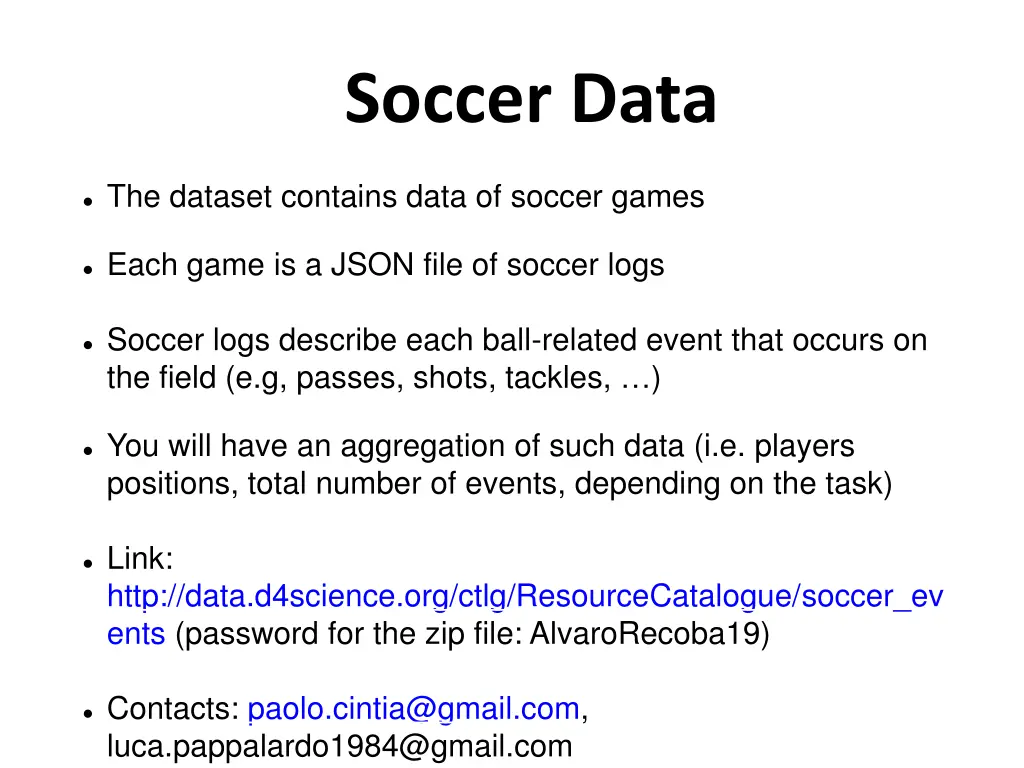 soccer data