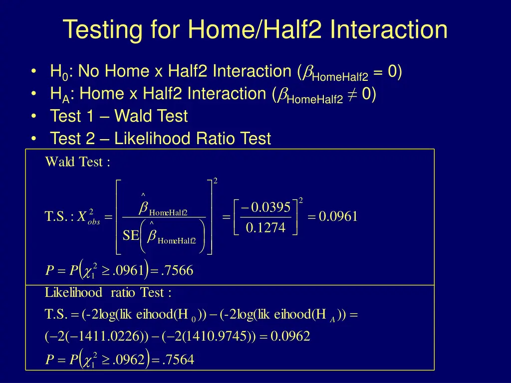 testing for home half2 interaction