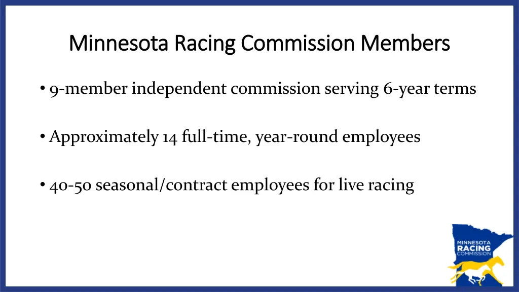 minnesota racing commission members minnesota
