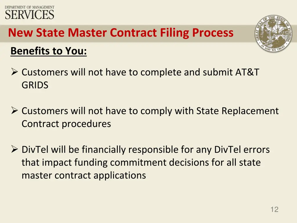 new state master contract filing process benefits 1