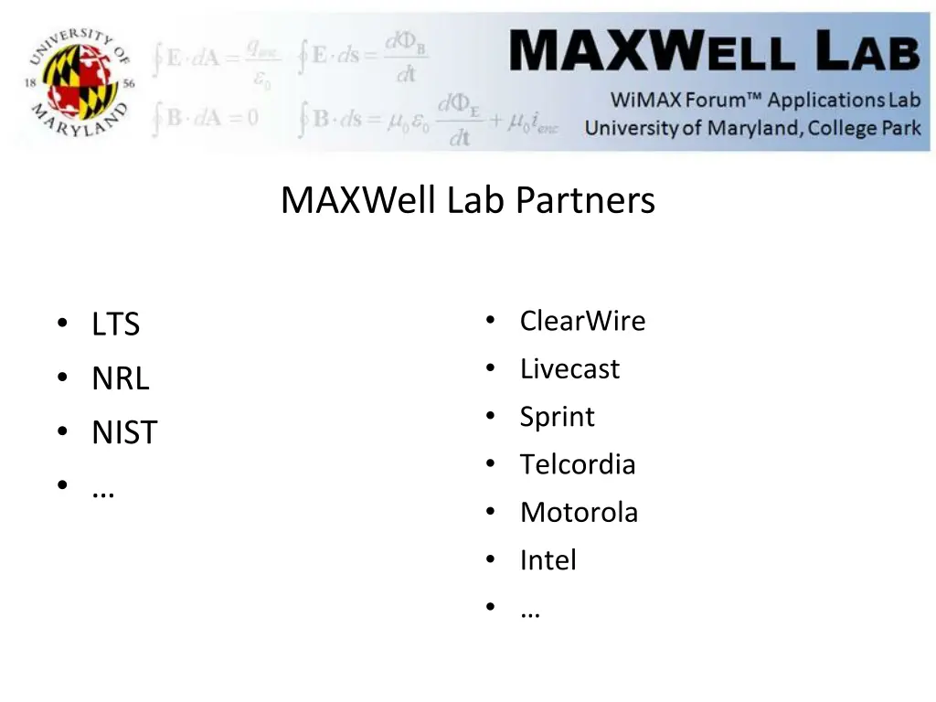 maxwell lab partners
