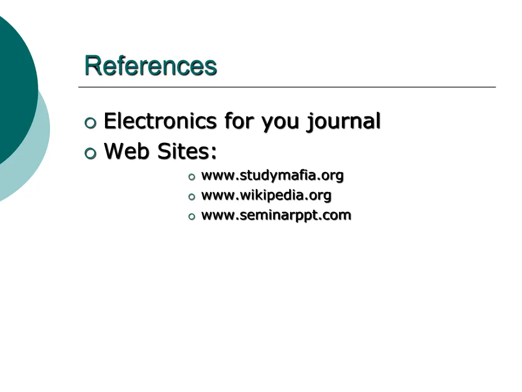 references