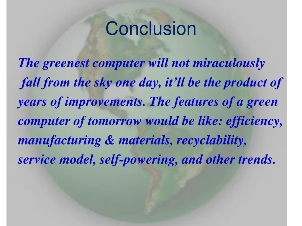 conclusion