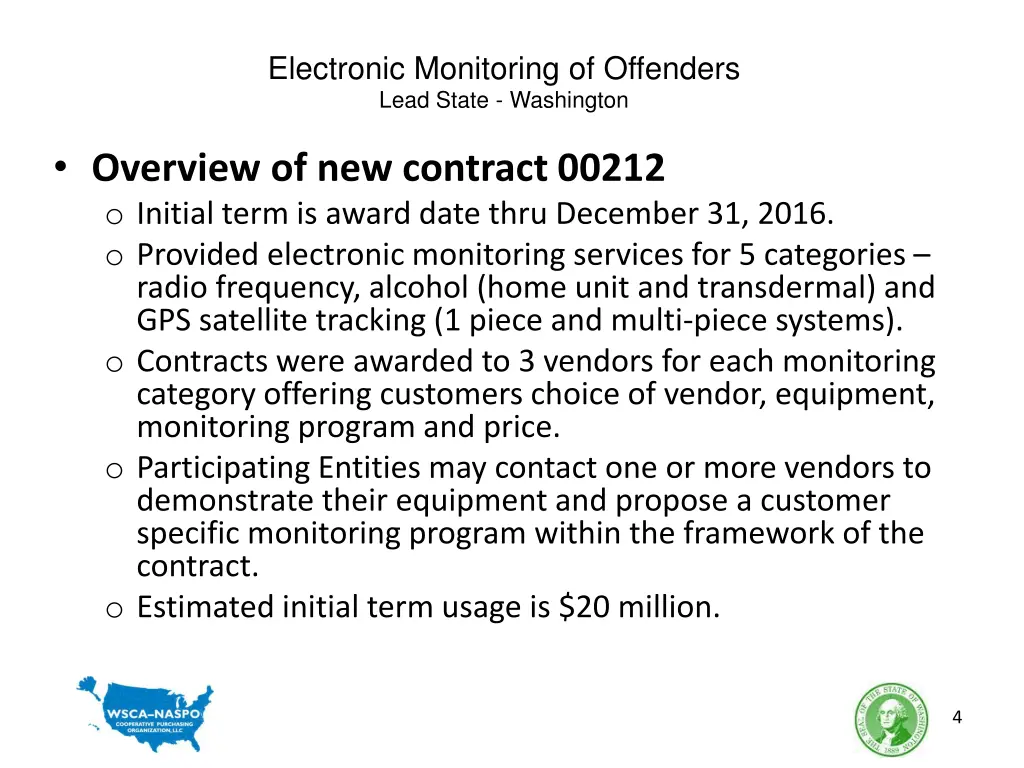 electronic monitoring of offenders lead state 2