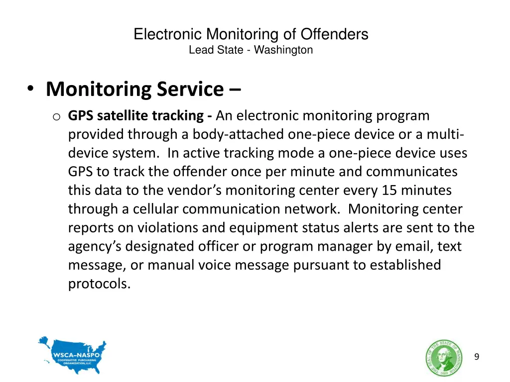 electronic monitoring of offenders lead state 7