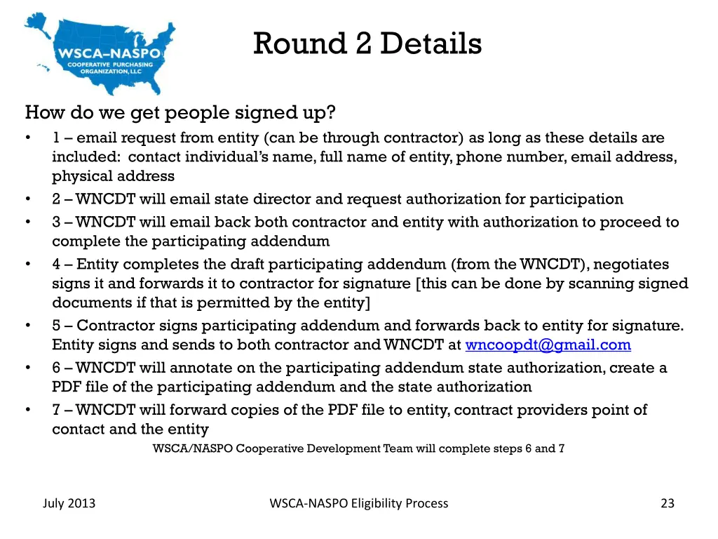 round 2 details