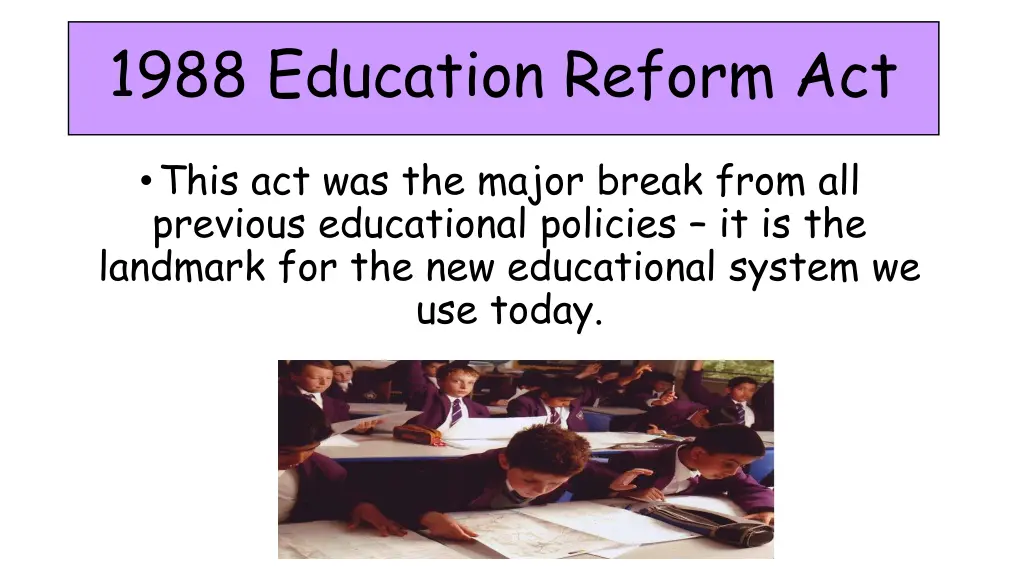 1988 education reform act