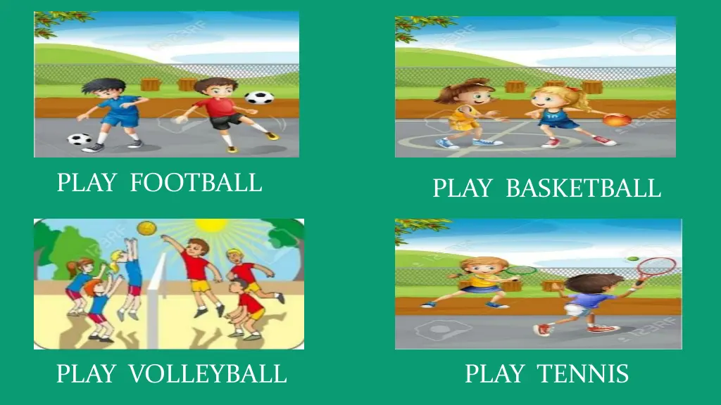 play football