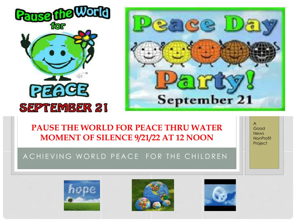 a good news nonprofit project