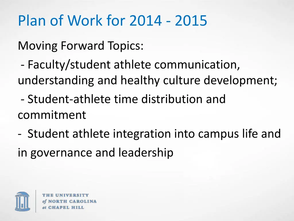 plan of work for 2014 2015 1