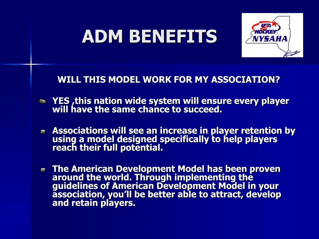 adm benefits
