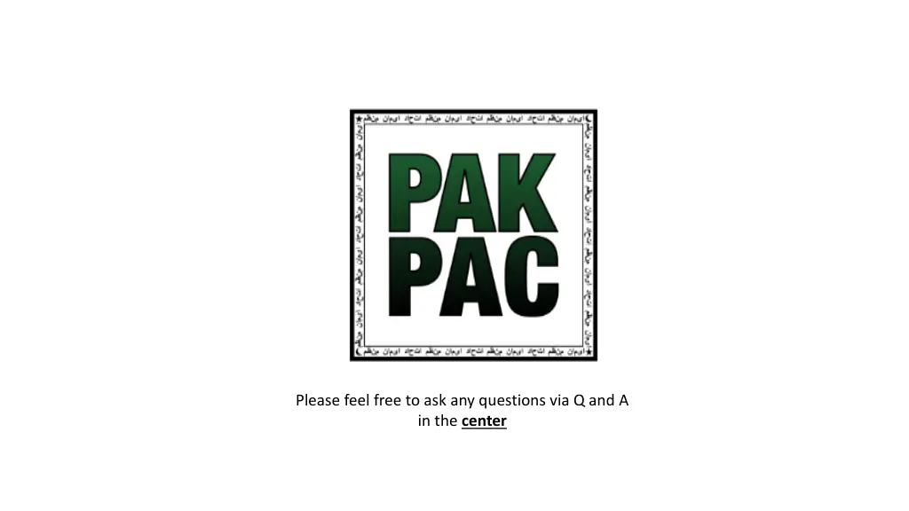 please feel free to ask any questions