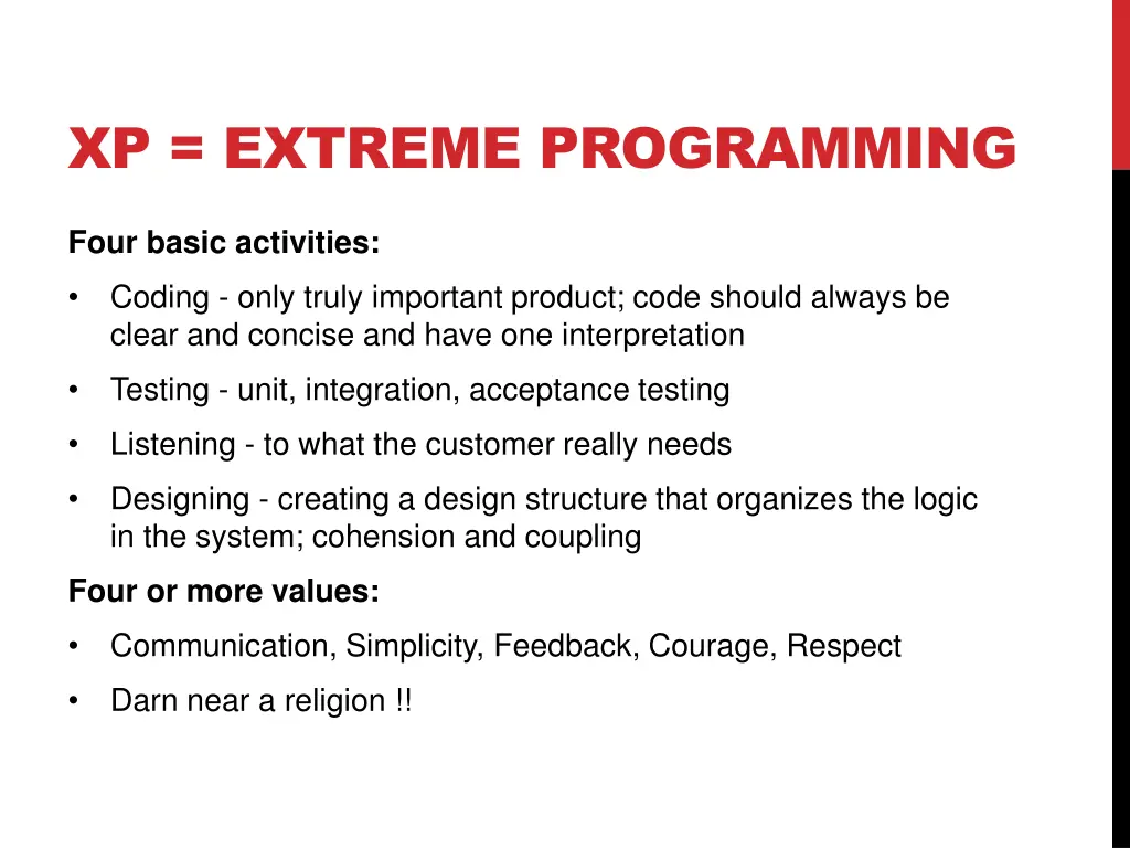 xp extreme programming 2
