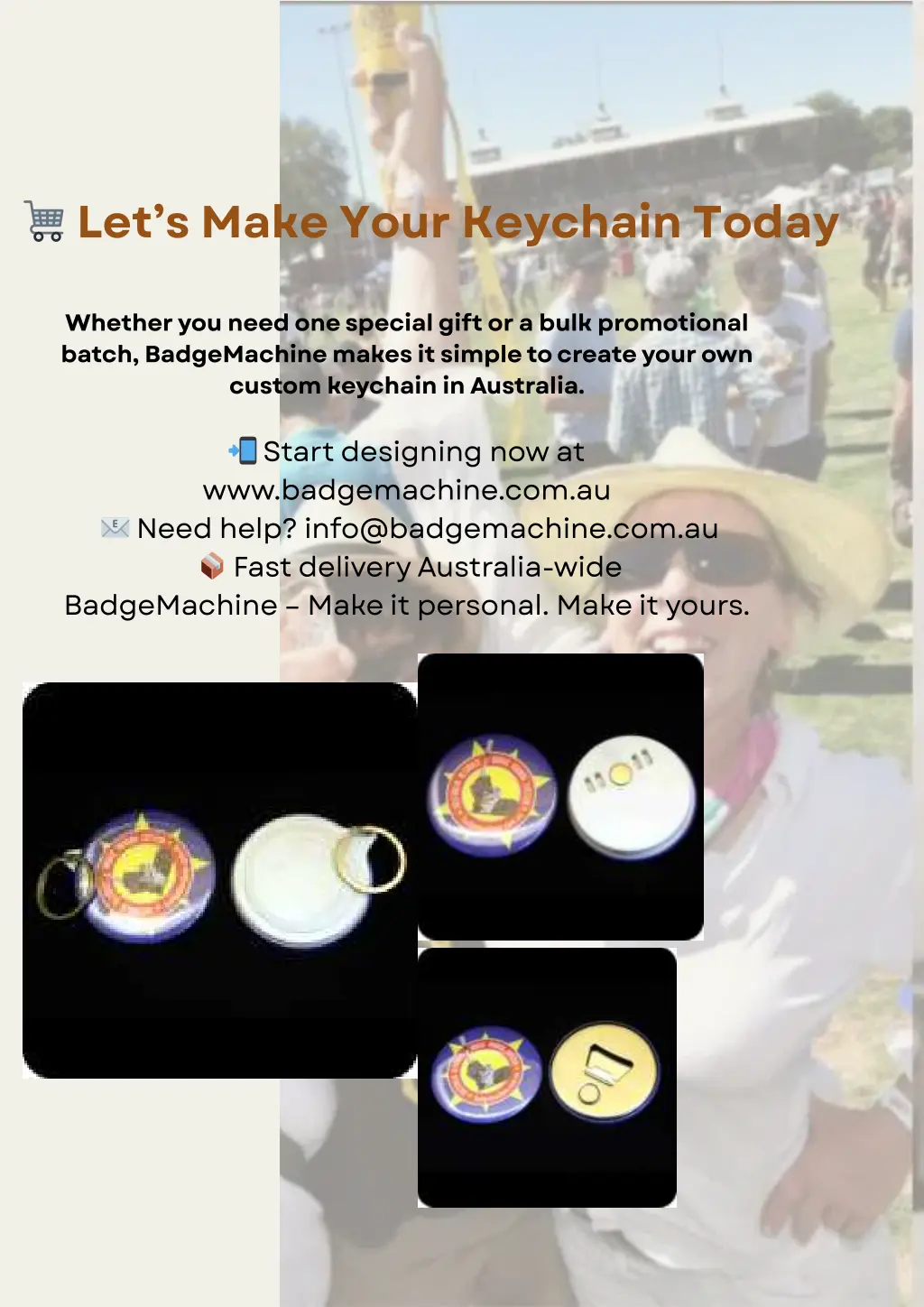 let s make your keychain today
