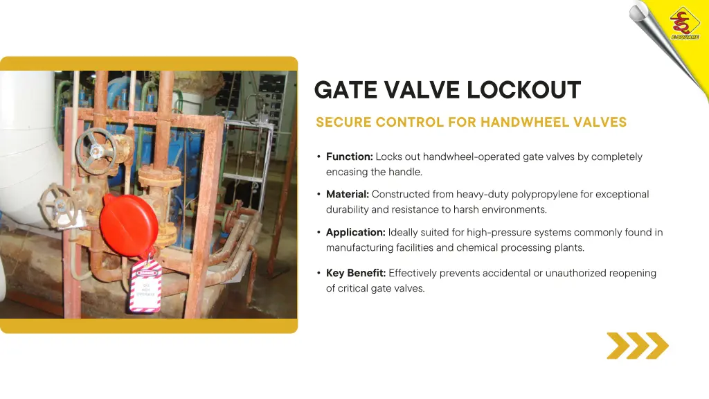 gate valve lockout