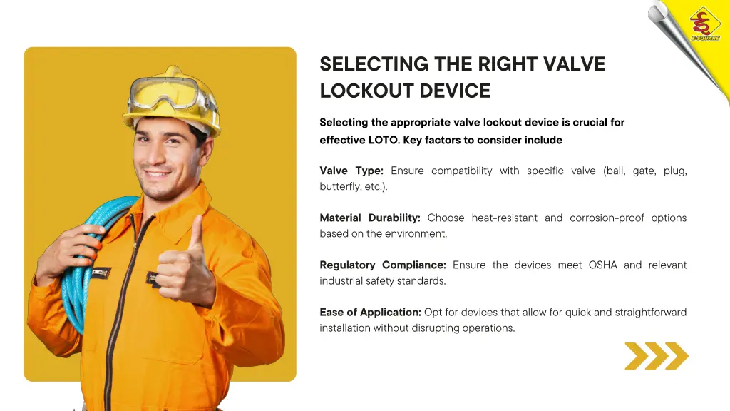 selecting the right valve lockout device