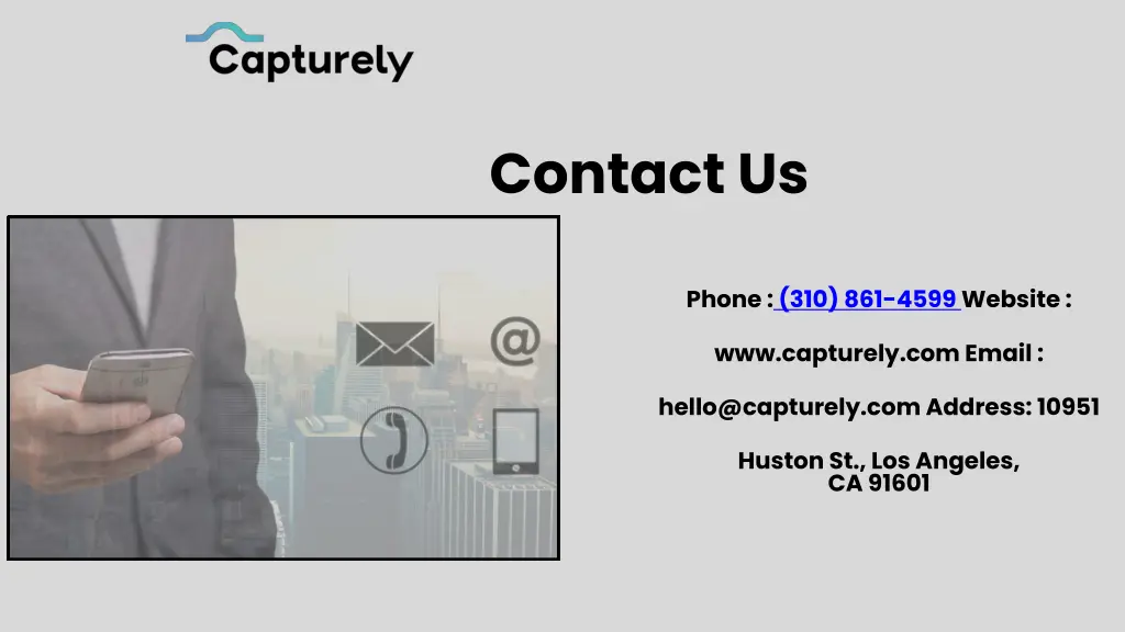 contact us