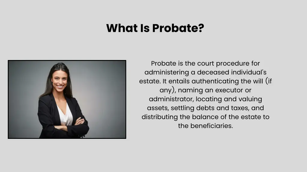 what is probate