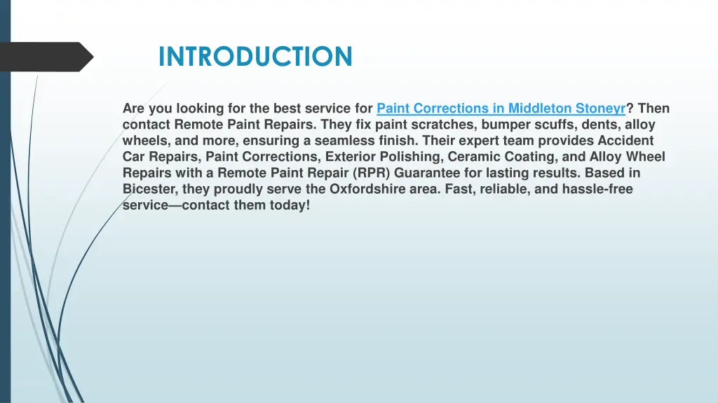 introduction