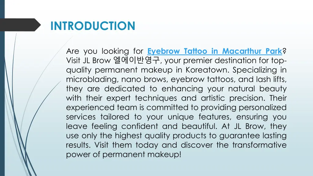 introduction
