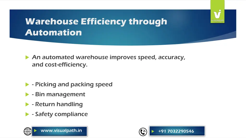 warehouse efficiency through automation