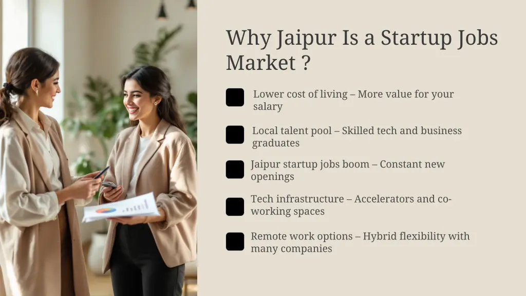 why jaipur is a startup jobs market