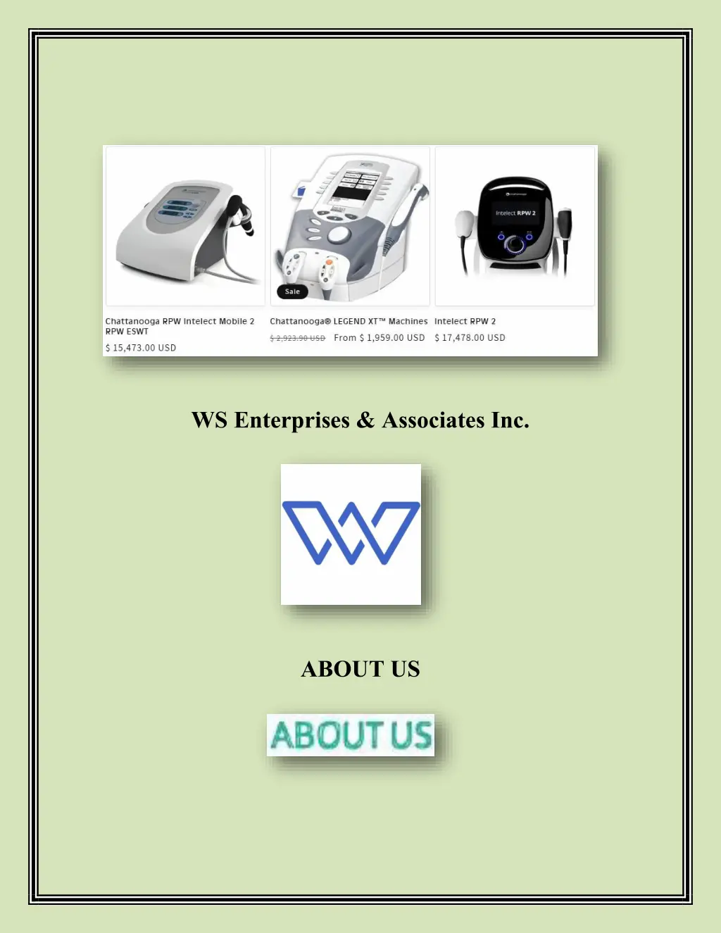 ws enterprises associates inc