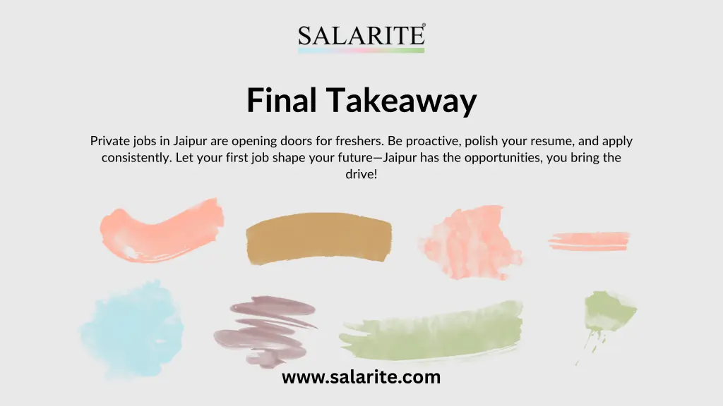 final takeaway