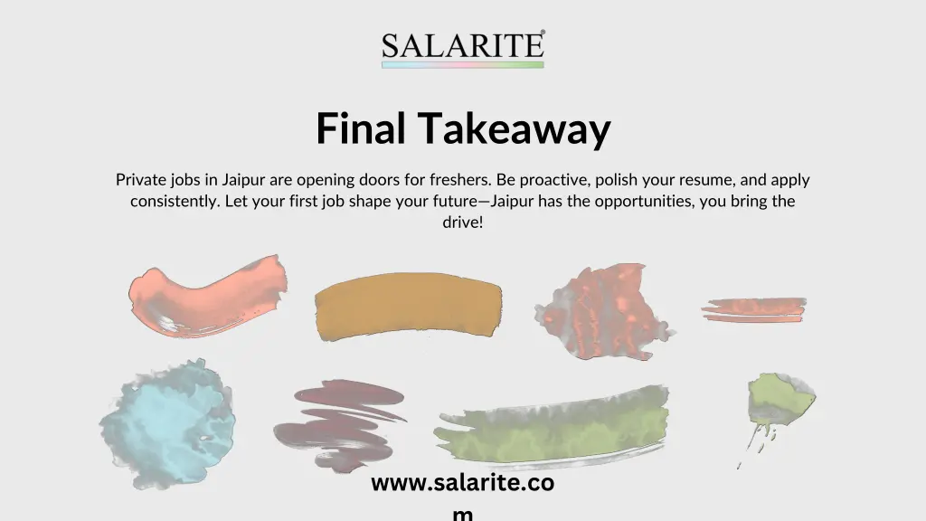 final takeaway
