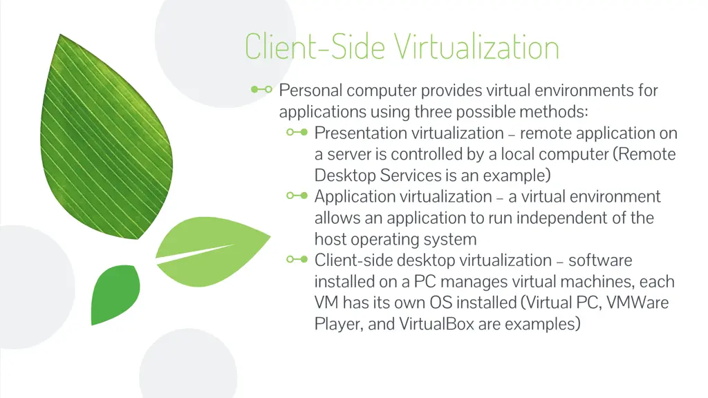 client side virtualization personal computer