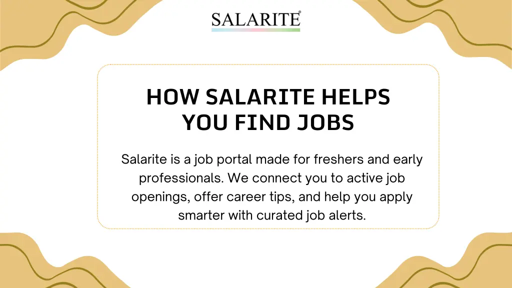 how salarite helps you find jobs