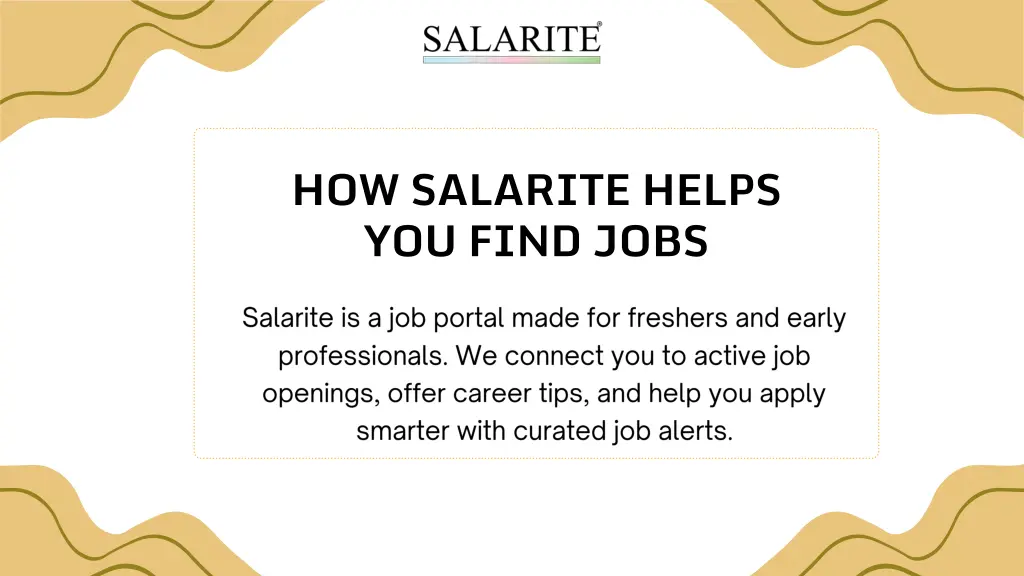 how salarite helps you find jobs