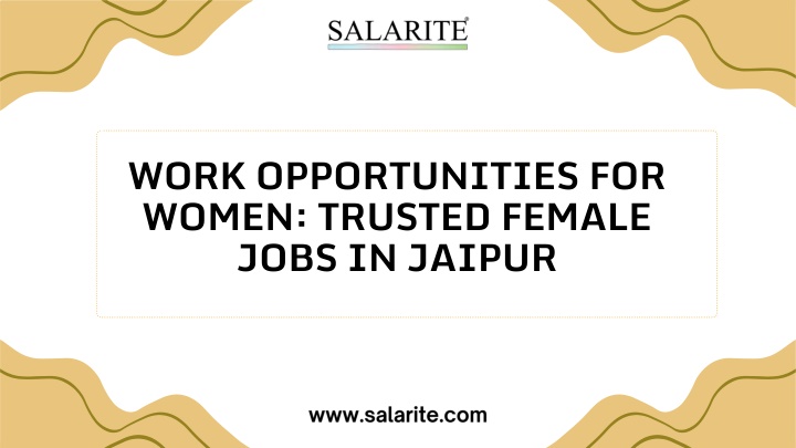 work opportunities for women trusted female jobs