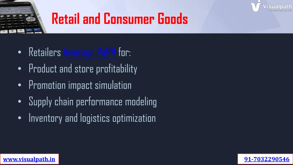retail and consumer goods
