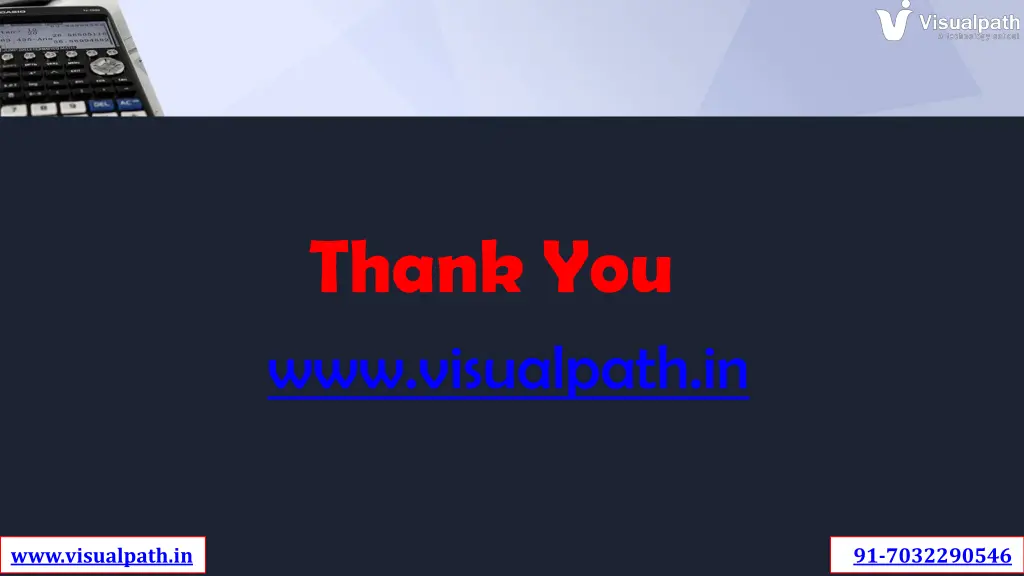 thank you www visualpath in