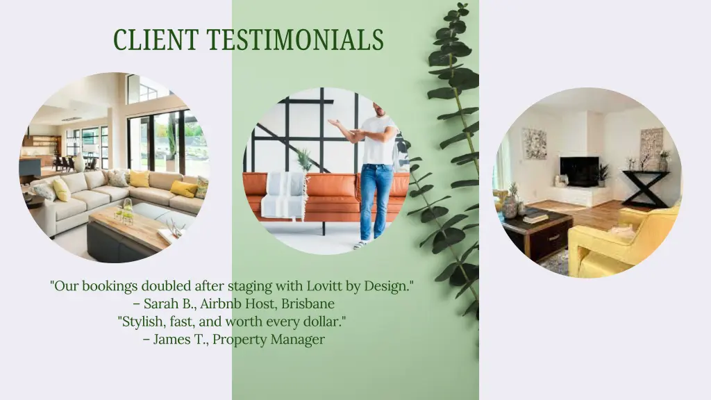 client testimonials