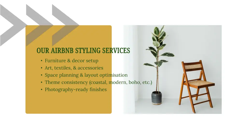 our airbnb styling services our airbnb styling