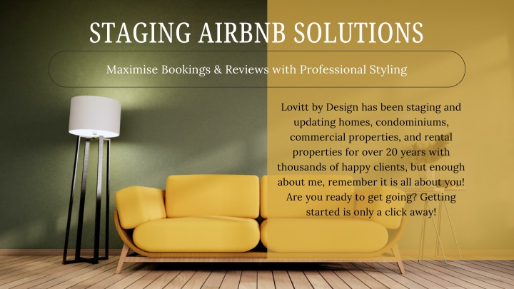 staging airbnb solutions