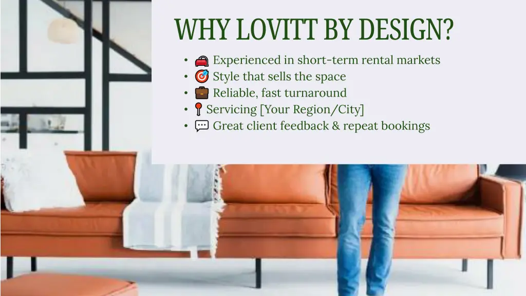 why lovitt by design experienced in short term