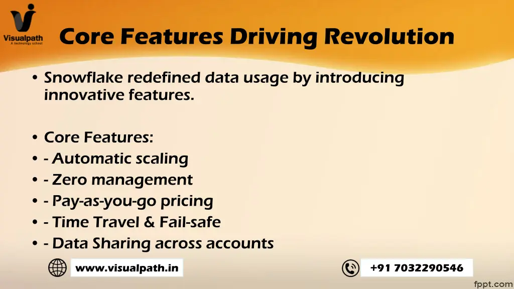 core features driving revolution