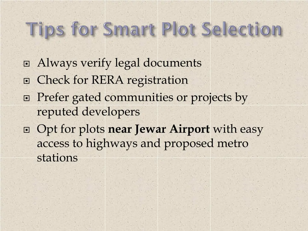 always verify legal documents check for rera