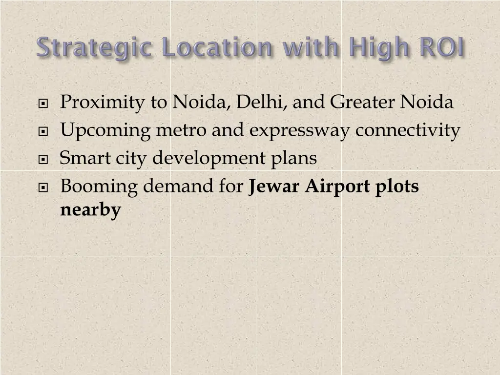 proximity to noida delhi and greater noida