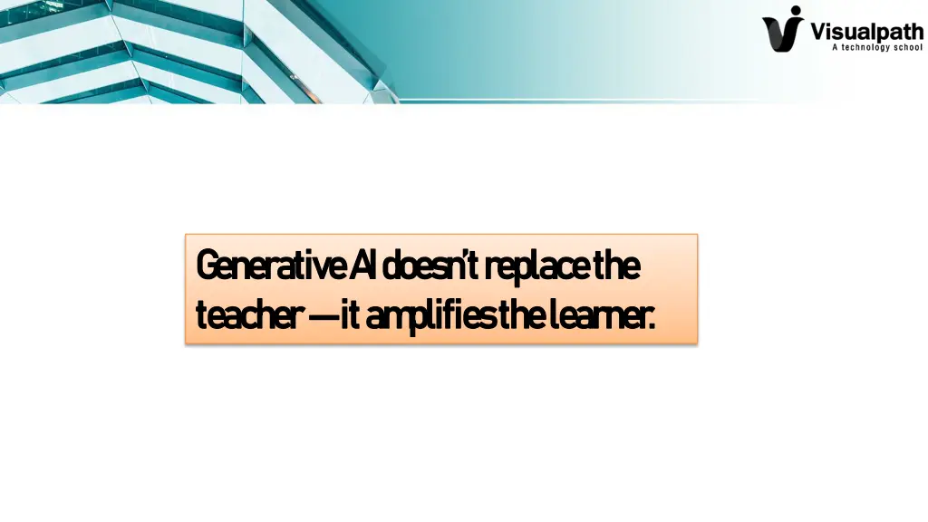 g enerative a i doesn t replace the g enerative