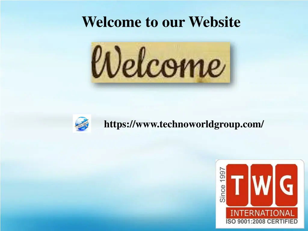 welcome to our website