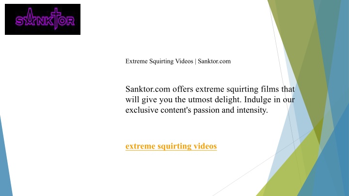 extreme squirting videos sanktor com