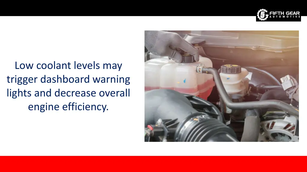 low coolant levels may trigger dashboard warning