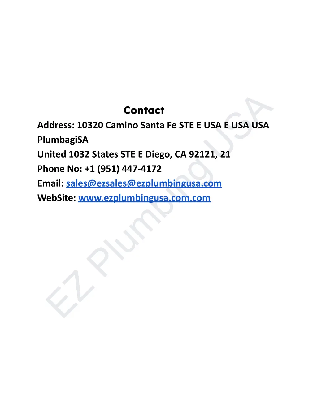 contact address 10320 camino santa