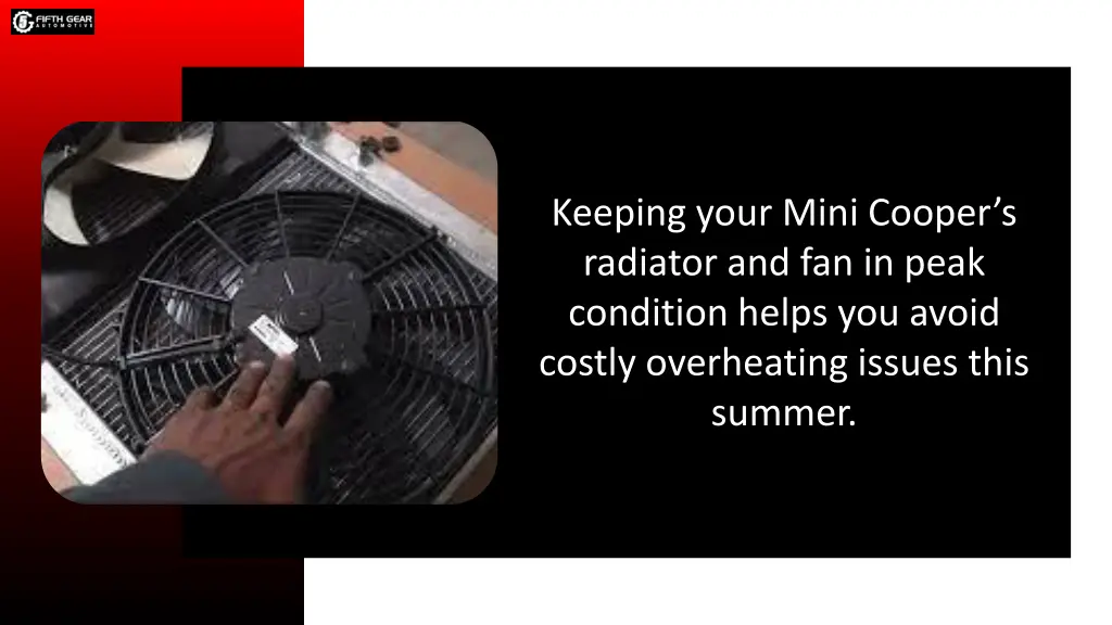 keeping your mini cooper s radiator