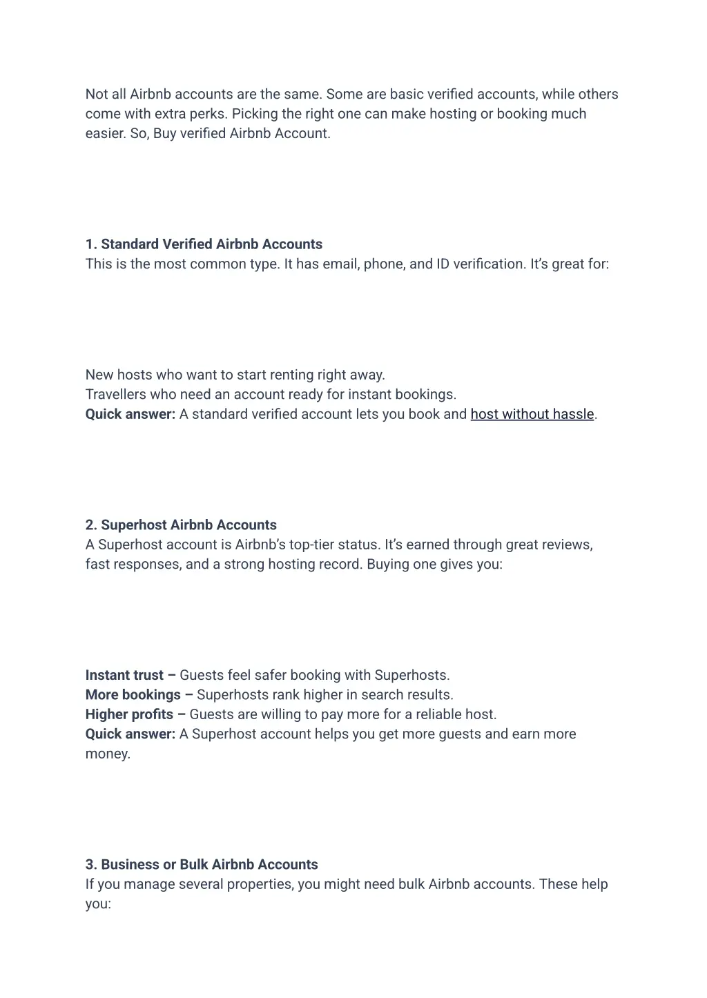 not all airbnb accounts are the same some